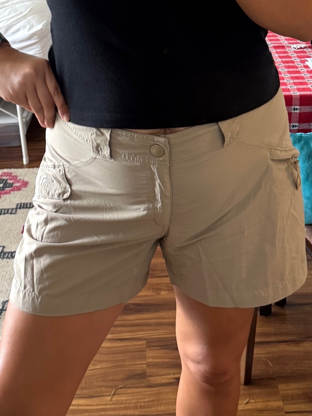 The North Face Nylon Women's Stow Pocket Packable Shorts Size 12 Hiking Shorts